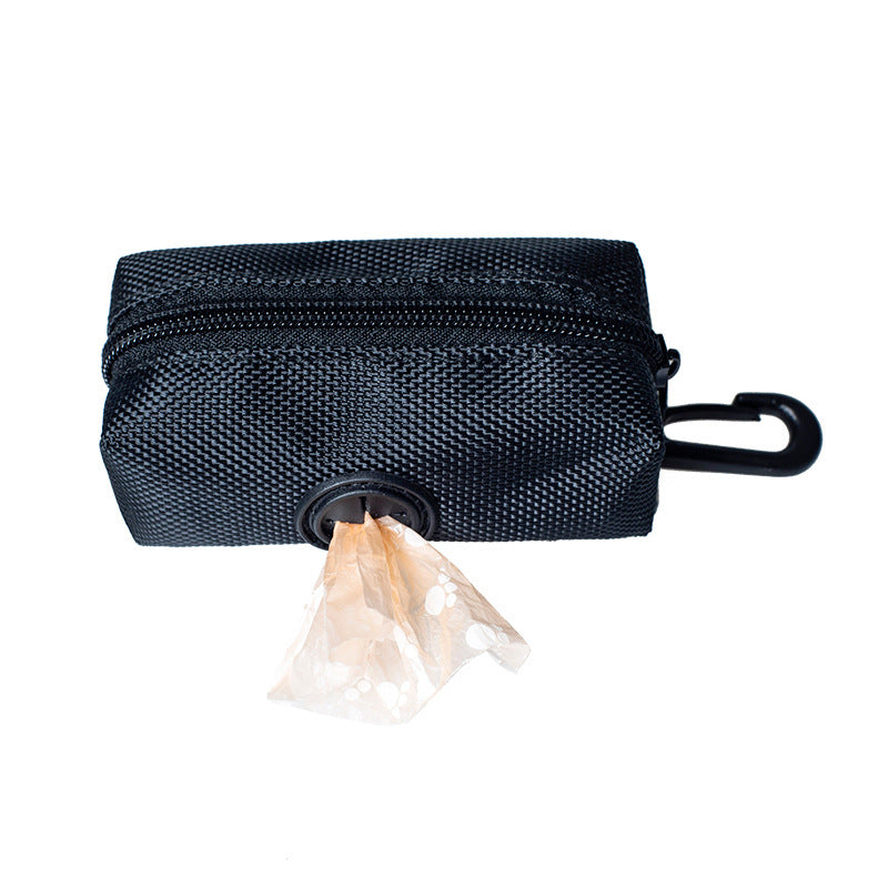 Portable pet poop bag