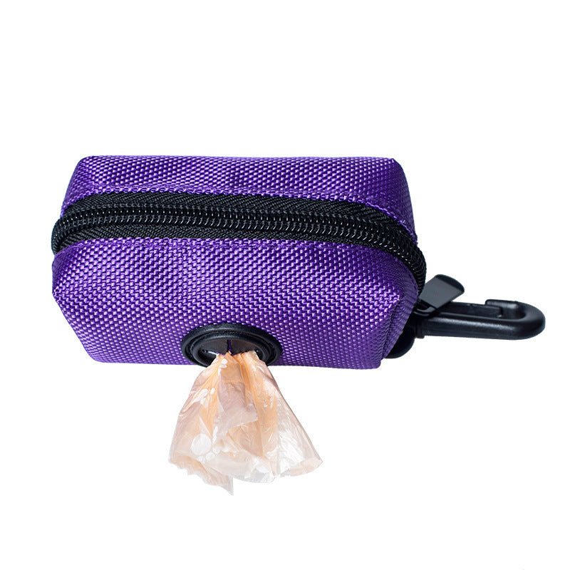 Portable pet poop bag