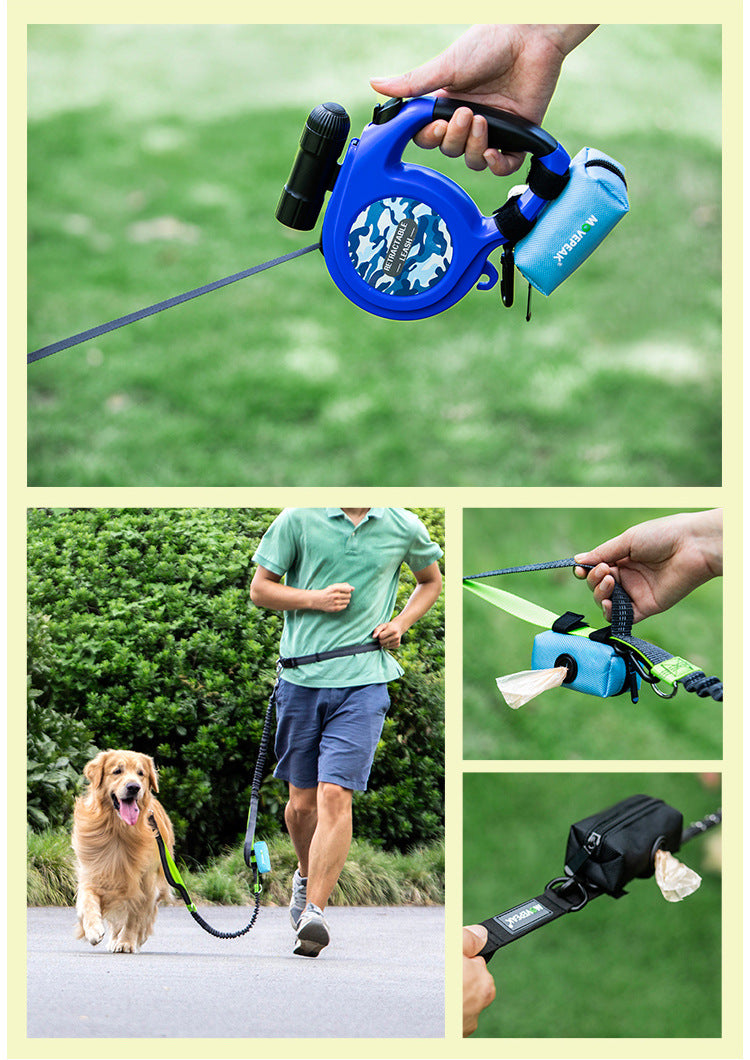 Portable pet poop bag